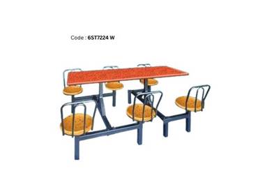 Fibreglass Canteen/Food Court Table