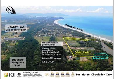 Land for Sale | Flat Land Sabandar | Tuaran Land