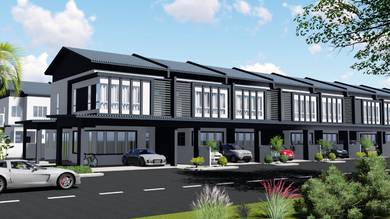 Petra Jaya Siol Kandis Terrace Baru Dua Tingkat