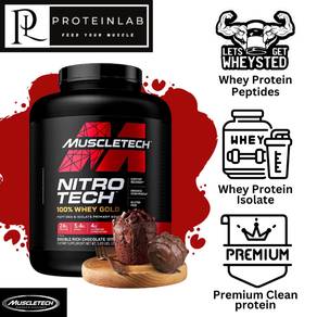 MuscleTech Nitrotech 100% Whey Gold (5LBS)