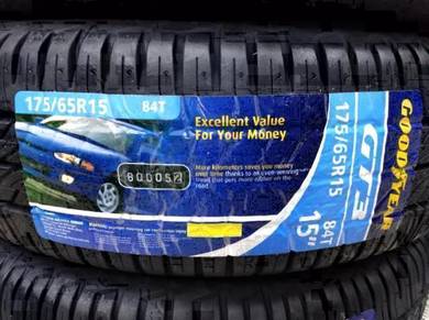 175/65/15 GT3 Goodyear Tyre, Auto Accessories on Carousell