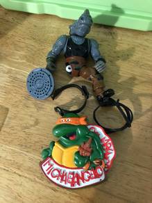 Vintage TMNT Ninja turtle wagon paracute