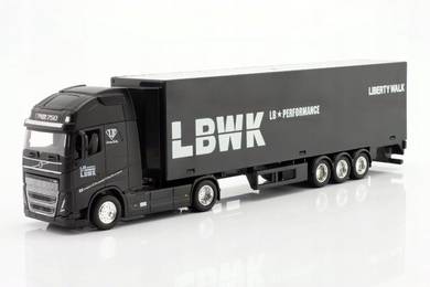 Bburago 1-43 VOLVO FH16 Container LBWK Truck
