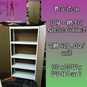 Diy - Metal Shelve 5 Layer Cabinet ( New )