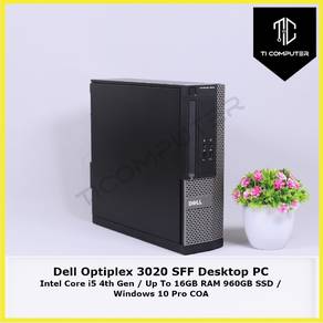 Dell Optiplex 3020 SFF i5 4th Gen 8GB RAM 240SSD
