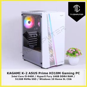 Gaming PC ASUS Prime i5 9th Gen 16GB RAM 512SSD