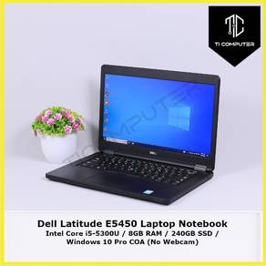 Dell Latitude E5450 i5 5th Gen 8GB RAM 240SSD 14"