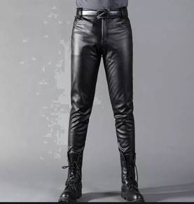Leather Pant Men