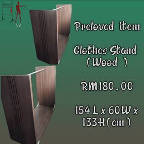 Brown Wood Display ( Preloved )