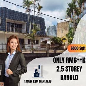 6800 Sqft 2.5 Storey Banglo Taman KSM Indah Mentakab Pahang