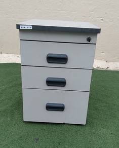 Y80E Laci Mobil 3 Drawers Mobile Pedestal Grey