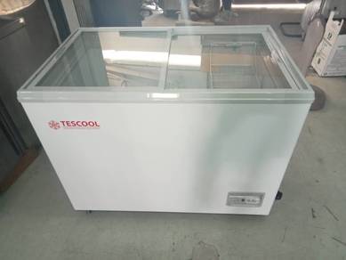New-Flat Glass Door Freezer