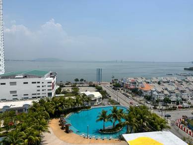 3 Residence Original Unit 845sf 2Cp Seaview at Jelutong