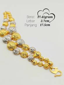 gelang emas design baru - Buy gelang emas design baru at Best Price in  Malaysia