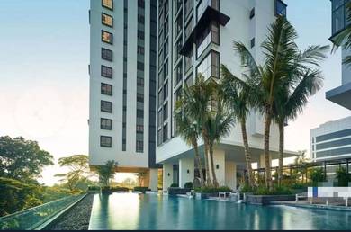 The horizon residence kl corner unit high flor 1076sqft new bare unit