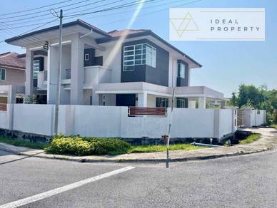 Double Storey Semi Detached House at Airport Area Miri for Sale