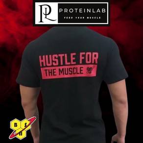 BSN Hustle For The Muscle Black T-Shirt