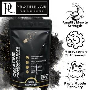 Suppz Lab Micronized Creatine Monohydrate 500g