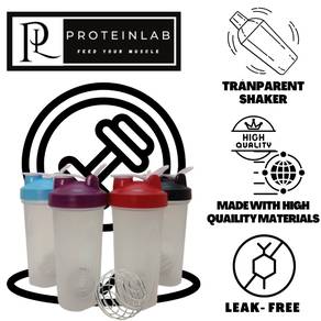 SNAPHOOK SHAKER BLACK CAP TRANSPARENT BODY 750ml