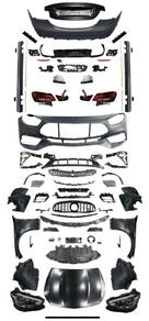 W213 Convert Facelift E63s Bodykit 1:1 Lamp Bumper