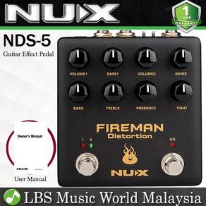Nux NDS-5 Fireman Dual Channel Distortion Electric