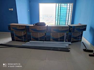 Aircond Midea 1.5hp harga siap pasang 06