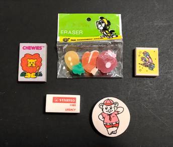 Assorted Erasers