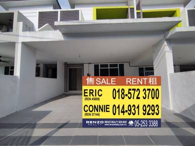Double storey terrace house Lahat waterfront city hillpark residence
