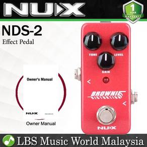 Nux NDS-2 Brownie Distortion Effect Pedal