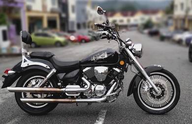 Wmoto V16 250 ABS Black Rider ABS spec