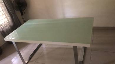 PASANG KACA ALAS MEJA l glass top cover install
