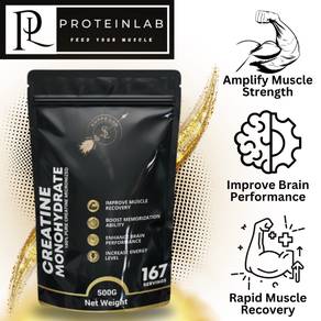 Suppz Lab 100% Micronized Creatine Monohydrate