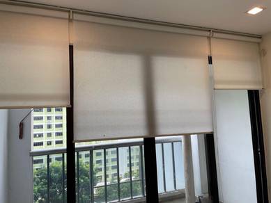 WINDOW ROLLER BLIND CURTAIN l pasang langsir roll