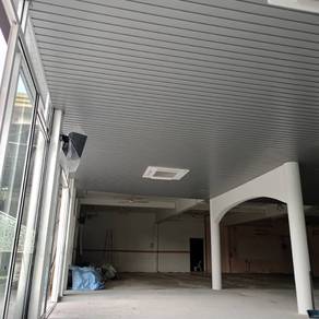 PASANG SILING JENIS ALUMINIUM l strip ceiling alum