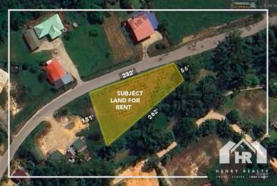 0.6 acre empty land for rent in Kinarut