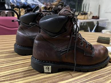 Red wing high on sale cut safety shoes