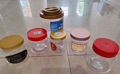 Empty CNY biscuit containers to let go