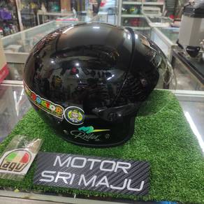 sgv rider2 helmet siap sticker agv46+visor 2tone