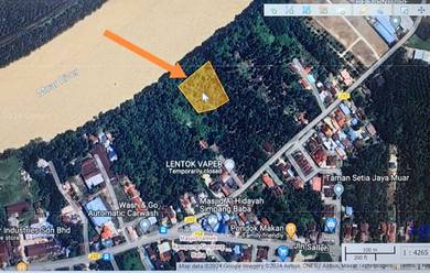 FREEHOLD 1.5 ekar Dusun dekat Sungai Muar, Muar Johor