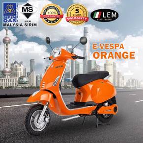 LEM E-Vespa electric scooter melaka new