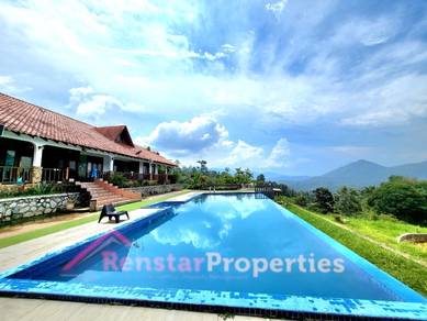 View Atas Bukit, Resort 6 Ekar Tanah dan Kolam Renang di Janda Baik