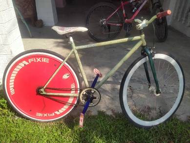 Basikal fixie second discount hand