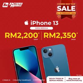 Iphone 13 Used Ready Stock cash/tradein/ansuran