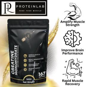 100% Creatine Monohydrate Micronized (SuppzLab MY)