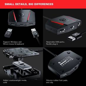 Keyboard Mouse Adapter Gamepad