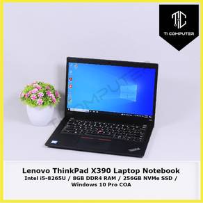Lenovo ThinkPad X390 i5 8th gen 8GB RAM 512SSD