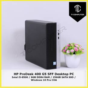 HP ProDesk 400 G5 Intel i5-8500 8GB RAM 256 SSD