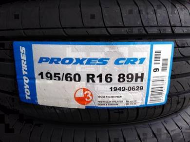 195/60/16 Toyo Proxes CR1 Tyre Tayar