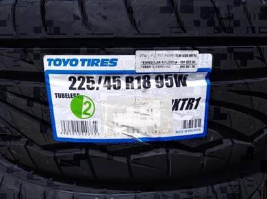 225/45/18 Toyo Proxes TR1 Tyre Tayar