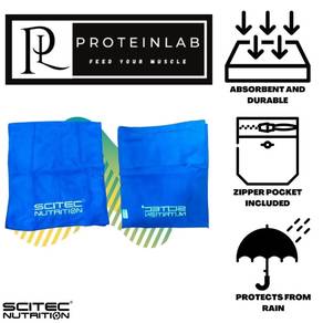 Scitec Nutrition Towel With Zip Pocket